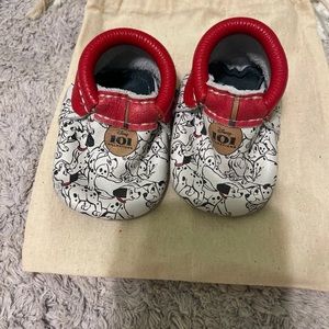 101 Dalmatian freshly picked moccasins size 2.